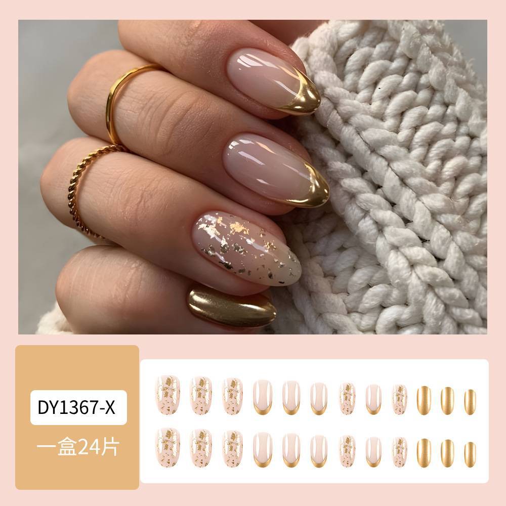 Promoción de pérdida dulce Cool nail patch simple parche de uñas falsas productos terminados al por mayor ventas domésticas de desgaste de uñas