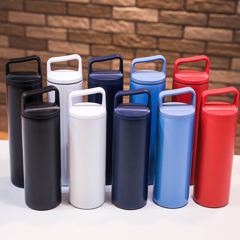 Cross-Border Large Mouth 304 Stainless Steel Thermos Cup Portable Outdoor Sports Water Cup Insulated Cup Car Vacuum Cup