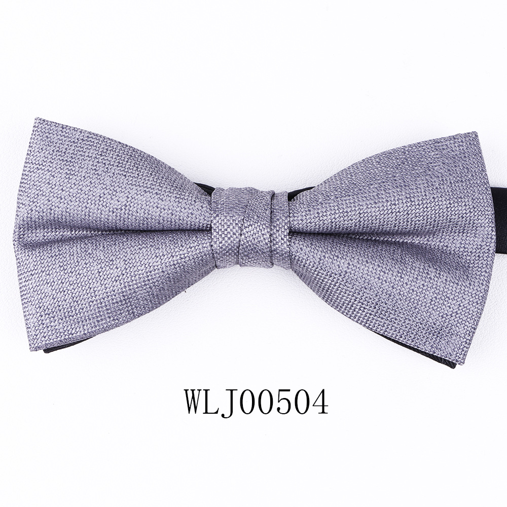 Nuovi accessori per papillon casual da uomo, da sposo, da cerimonia, da sera, in tinta unita_voghion.com