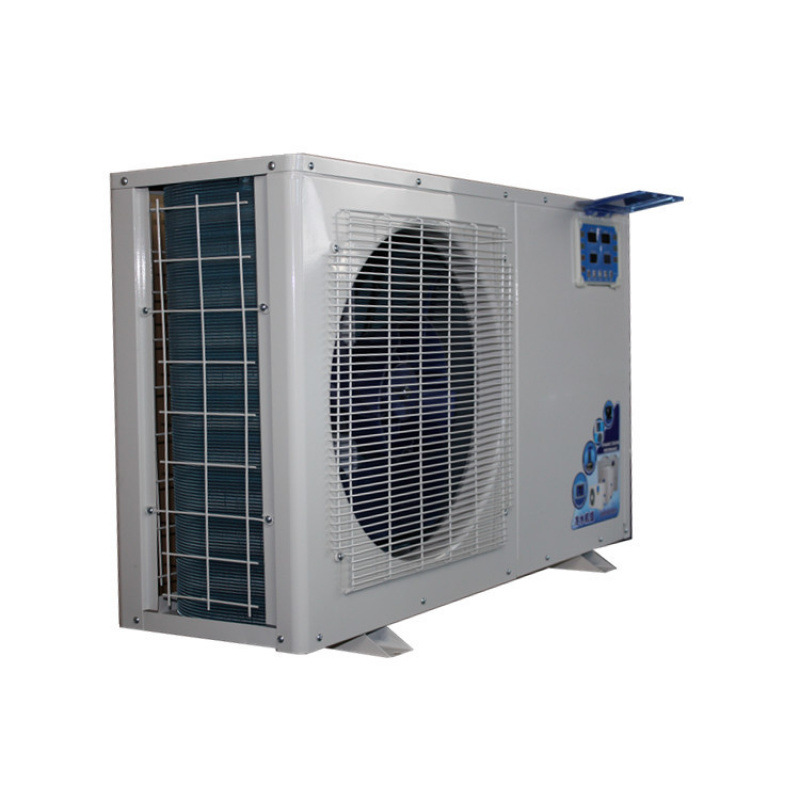 Fábrica de fuente de producción de refrigerador de tanque de pescado de dos mariscos, termostato de estanque de pescado, refrigerador de agua industrial de doble propósito