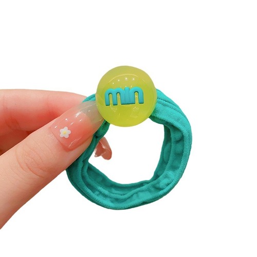 儿童糖果色头绳女童宝宝不伤发毛巾圈发圈女孩扎头发高弹力橡皮筋