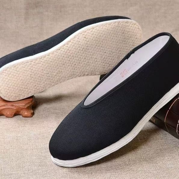 Add shoe box - round mouth thousand-layer cloth shoes