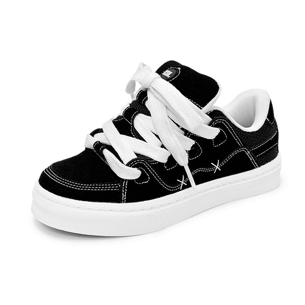 Summer sports exclusive black sneakers