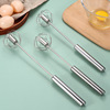 Automatic mixing stick stainless steel, rotating kitchen, tools set