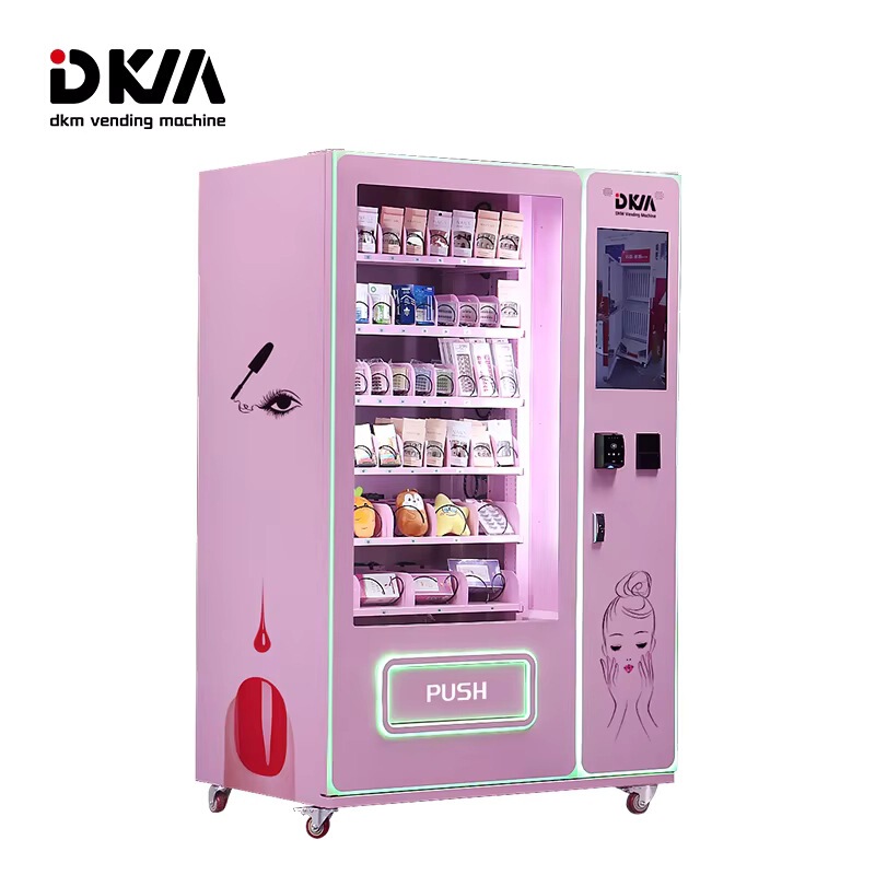 DKM Smart Touch Screen False Eyelashes Hand-Pressed on Nails Cosmetics Beauty Products Vending Machine