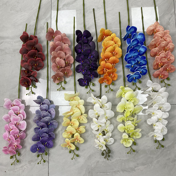 Factory direct selling new simulation 9 heads 3D Phalaenopsis…