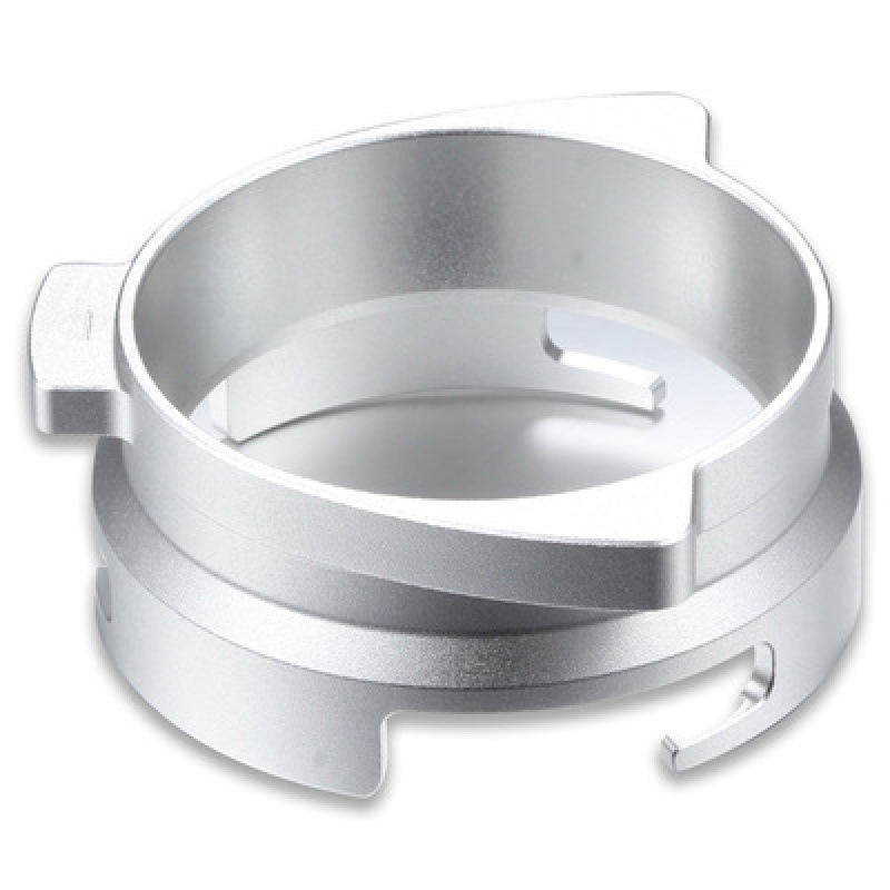 Platino rico especial Rosa anillo de color plata