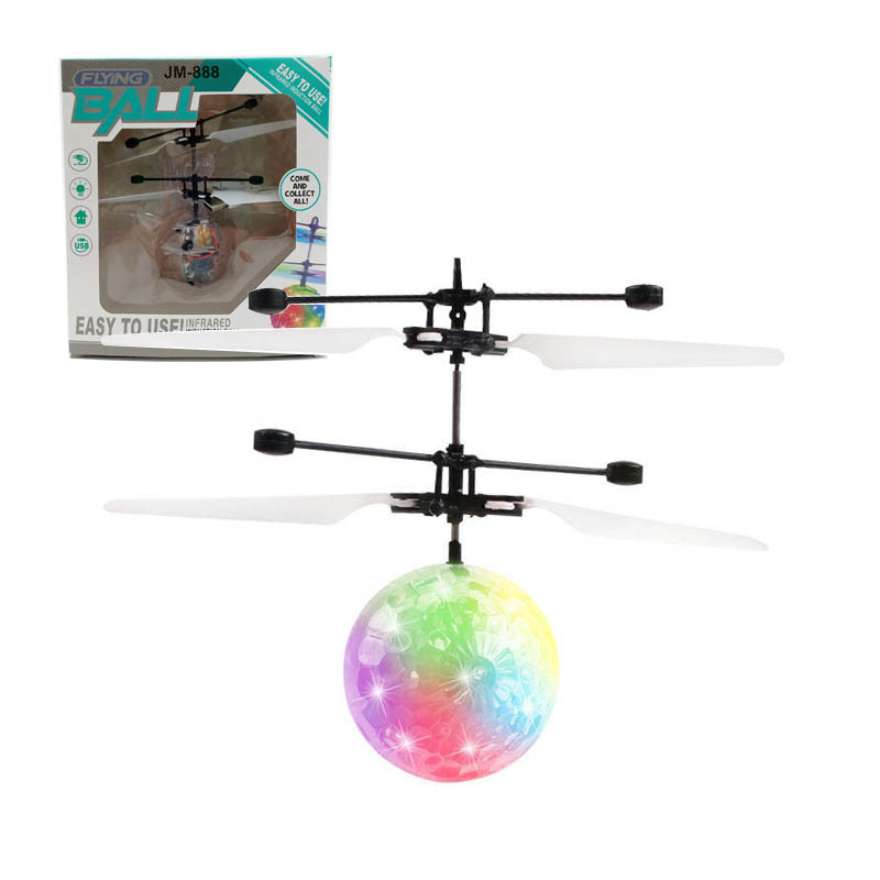 Induction Aircraft Helicopter Suspension UAV Gesture Remote Control Aircraft with Luminous Stall Children's Toys Wholesale