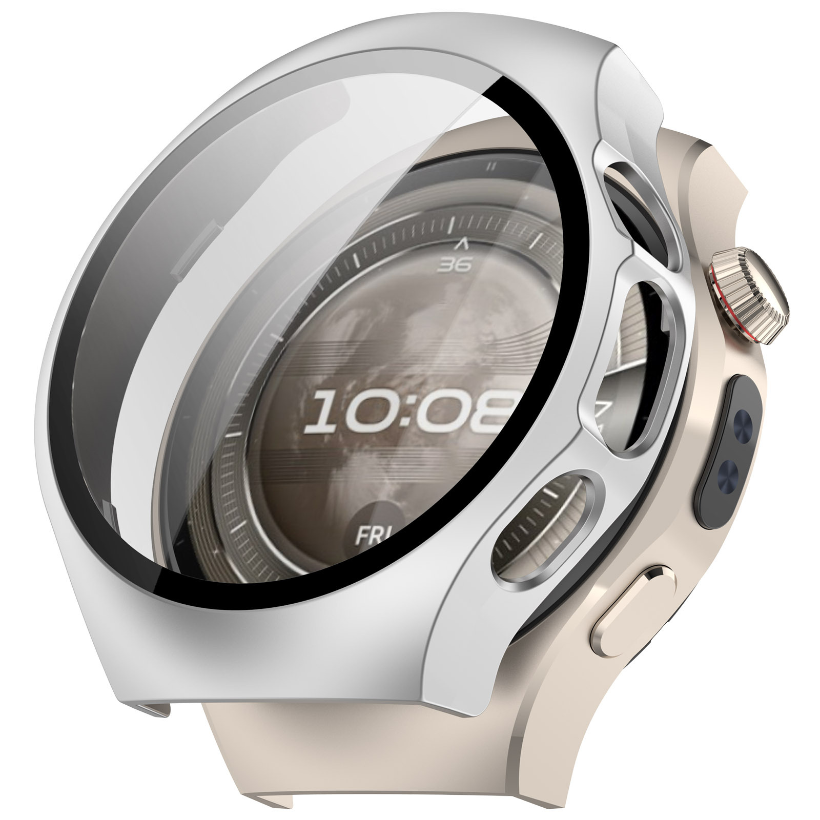 Xinyuan Shuntong is suitable for the Huawei watch5 protective case with a 42MM tempered film and a full 46MM integrated case and film watch case undefined
