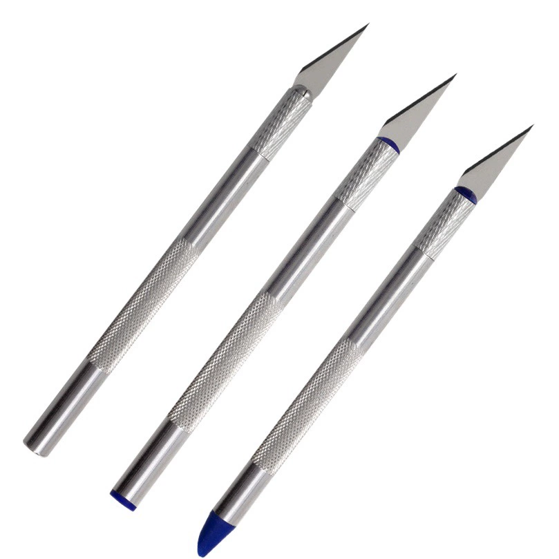 Разделочный нож костюм Нож для резьбы из алюминиевого сплава Ручной нож для резьбы по счету Карандаш Нож Инструменты для изготовления моделей Мобильный телефон Фильм Художественный нож