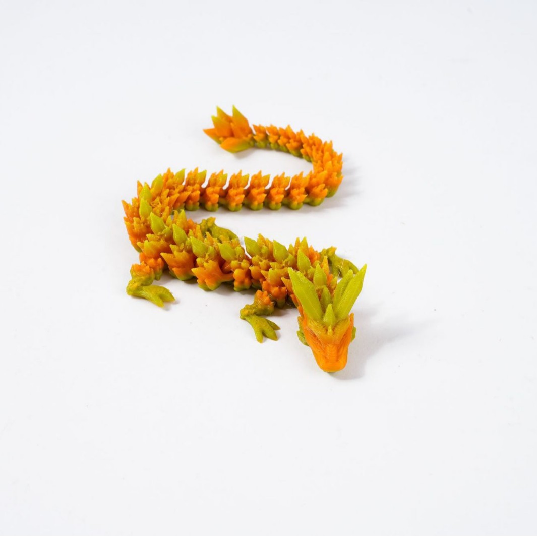 3D impresión de dragón adornos dragón cristal transfronterizo impresión 3D dragón China adornos dragón juguetes hechos a mano regalos de huevos de dragón al por mayor