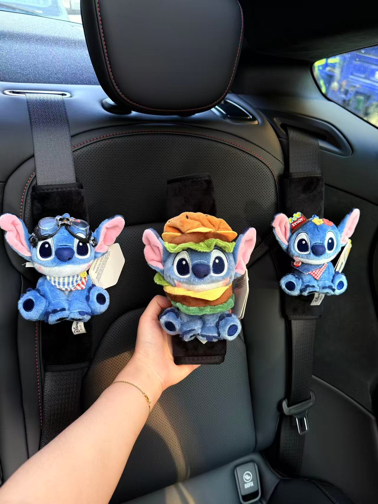 Genuine Stitch Car Seat Belt Shoulder Cover Anti-Wear High-End Car Seat Belt for Women in All Seasons