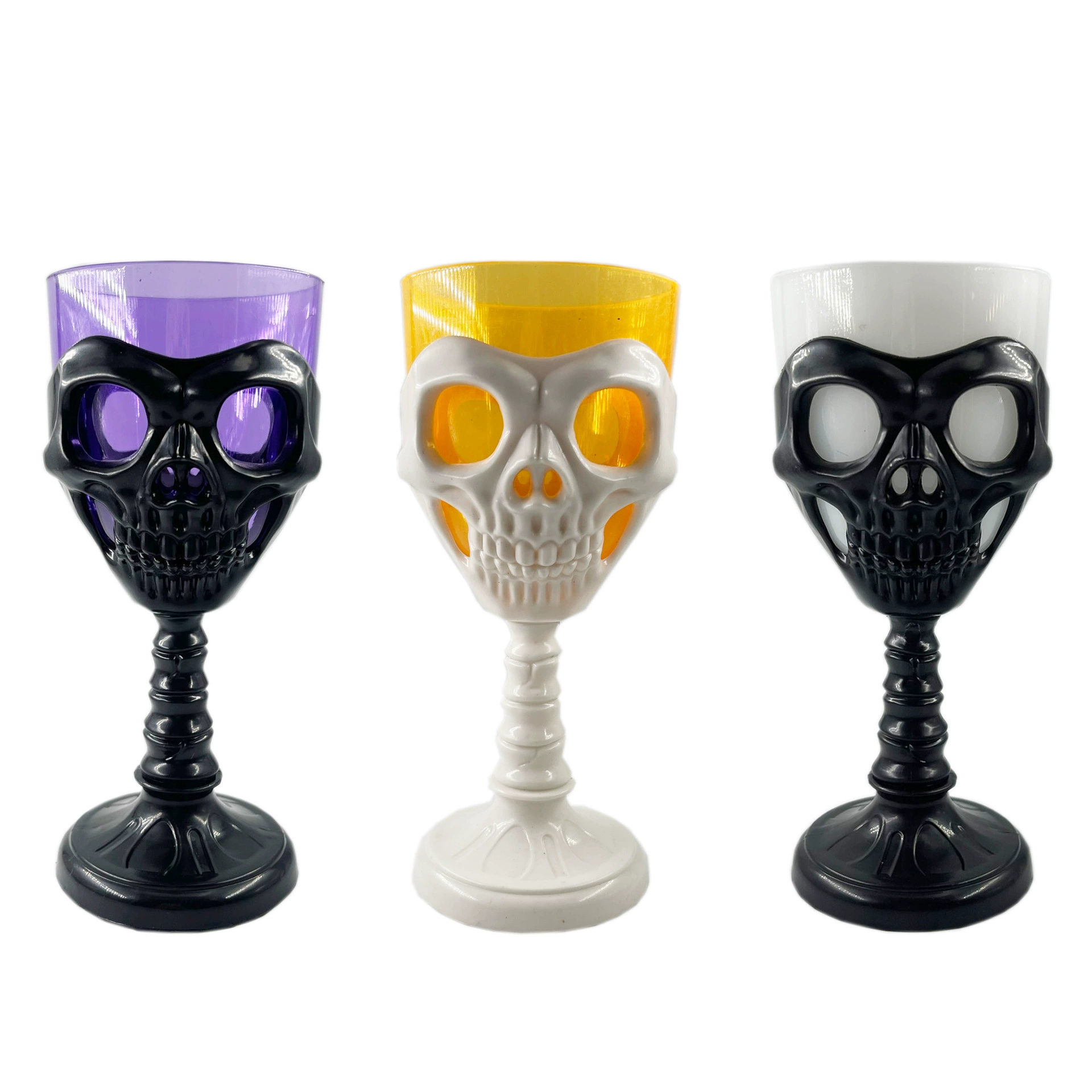 Creative wineglass, halloween