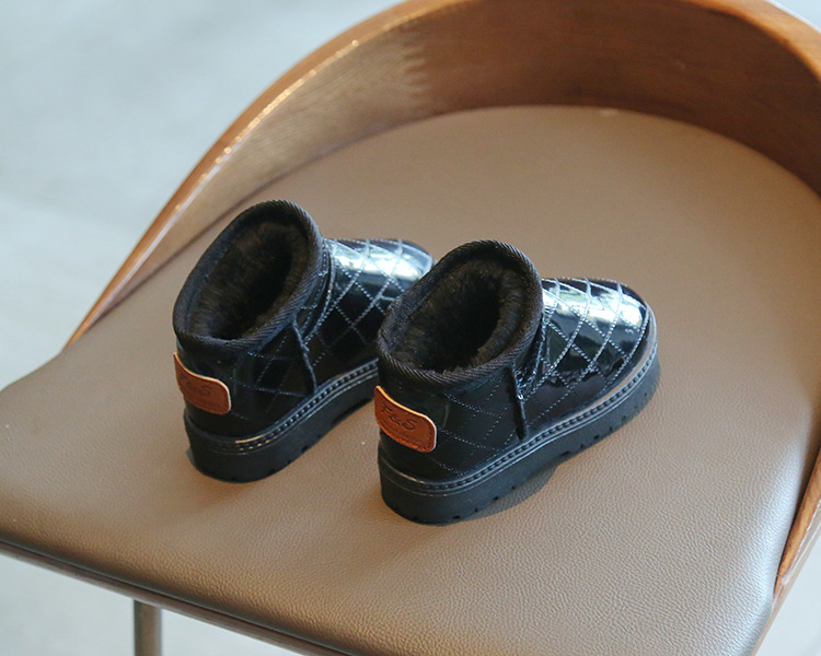 Winter Kinder Schneestiefel Für Jungen Und Mädchen Gefüttert_voghion.com