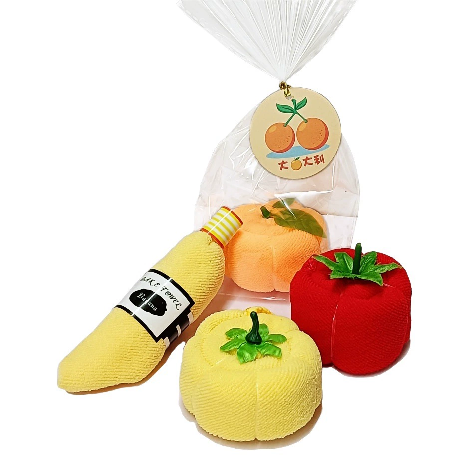 Полотенце торта Чили томата банана арбуза тыквы полотенца формы фрукта и овоща может сделать логотип