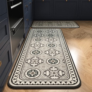 Crystal Velvet Kitchen Floor Mats, Household Bathroom Water-Absorbent Quick-Drying Floor Mats, Toilet Door Non-Slip Foot Mats, Door Mats Wholesale
