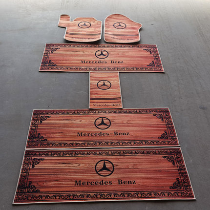 Modelə uyğun ayaqaltı – Mercedes-Benz Car Floor - mercedes-benz-full-set-teak-color-thickened