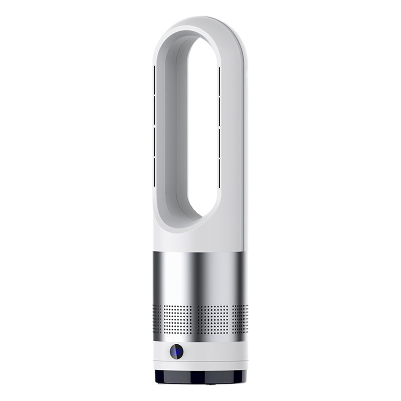 El nuevo ventilador sin cuchilla de doble uso 18JR del fabricante mudo calentador circulación de aire ventilador eléctrico inteligente transfronterizo