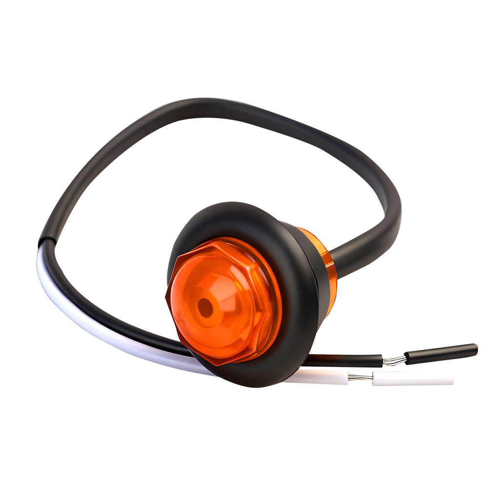 Transfronterizo mini camión LED luz lateral 12V - 24V camión luz lateral luz de remolque luz de señal de autobús luz de casa luz lateral