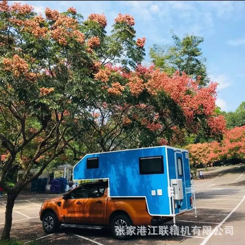 定制拖挂房车铝蜂窝板外壳板 铝蜂窝板拖挂式房车改装旅居