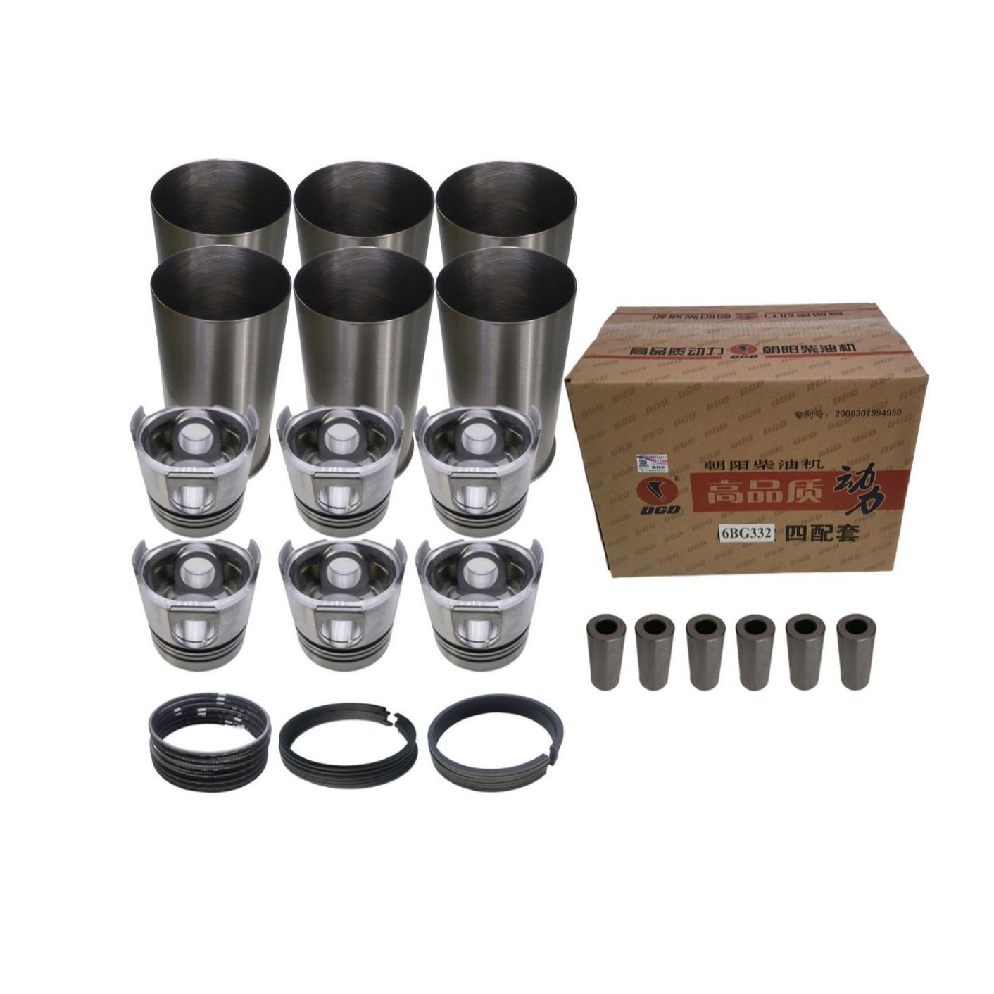 叉车配件 杭叉柴油车CPCD60配朝柴6BG332国三发动机四配套