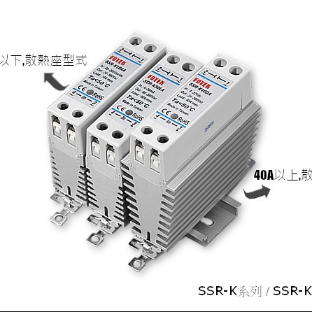 台湾FOTEK/阳明  全新原装  单相固态继电器SCR-K10LA