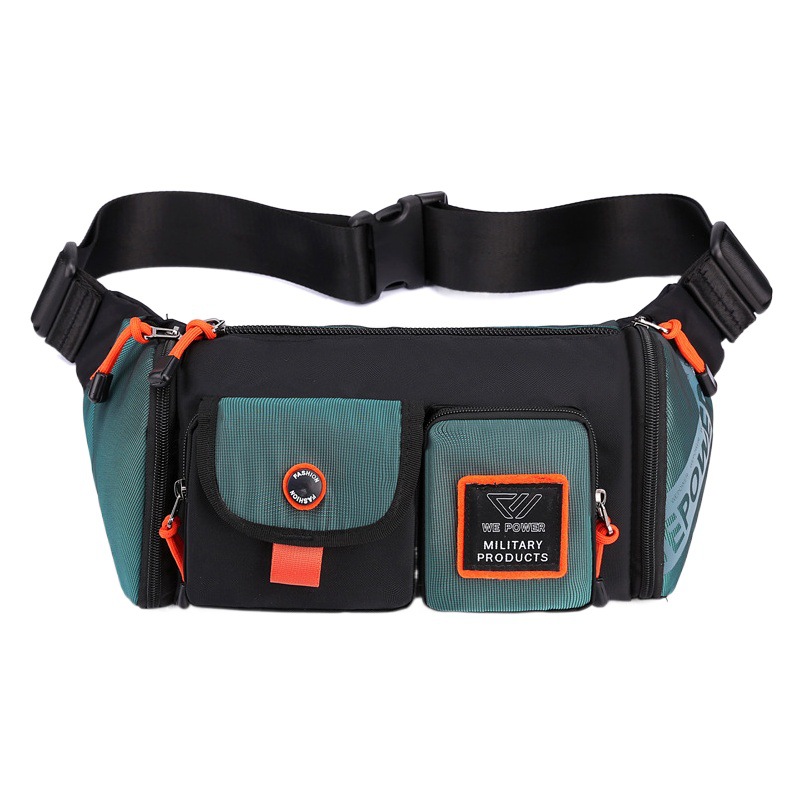 Nuevos hombres bolsa de pecho impermeable ocasional de moda bolso de hombro crossbody bolso de los hombres de gran capacidad bolsa de cercanías