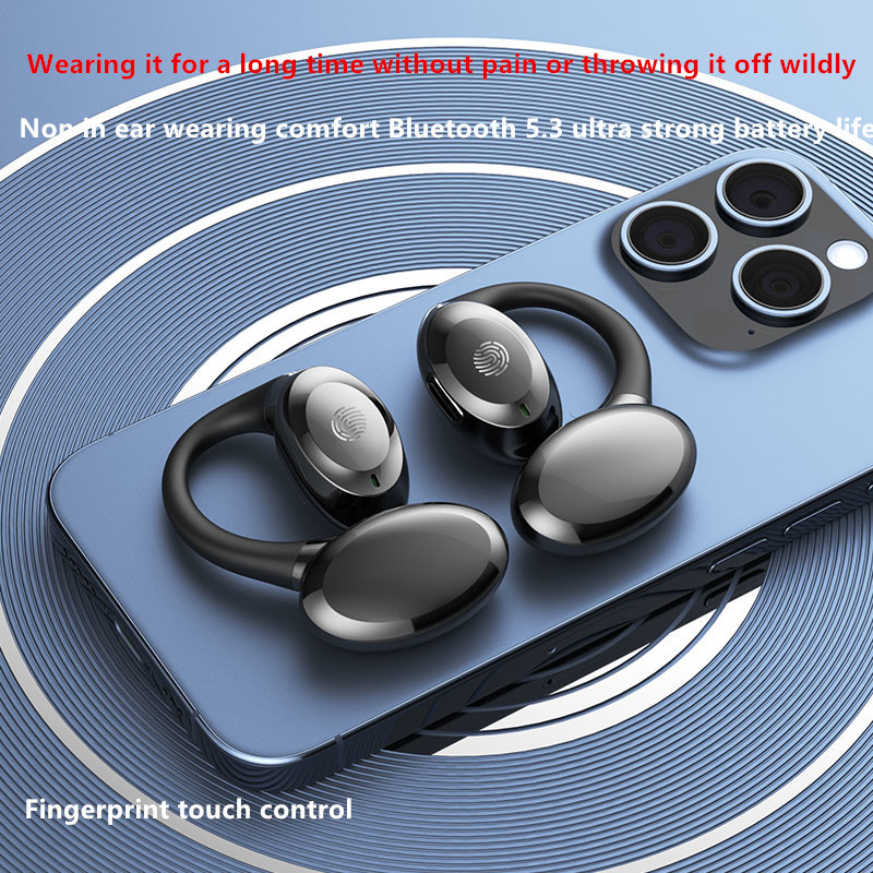 Auriculares Bluetooth GD28 con clip, auriculares deportivos compatibles con teléfonos Xiaomi, Samsung, iPhone, Huawei, nuevo tipo de clip para la oreja.