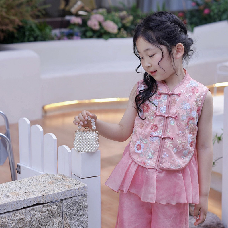 Sweet Pearl Princess bolso de mano compacto mini bolso de cambio para niños y niñas 2026 bolso de comercio exterior transfronterizo para niños