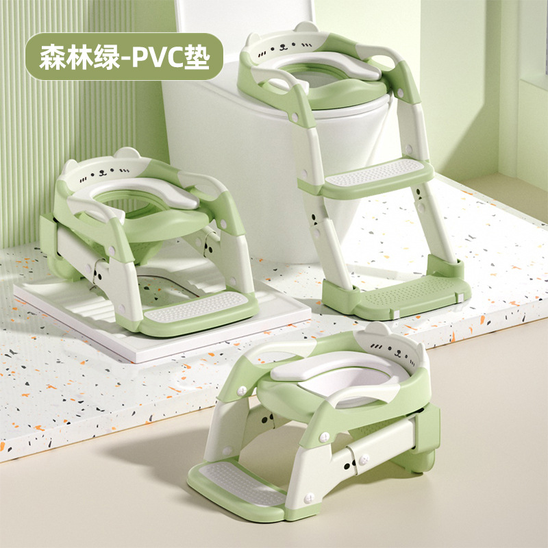 곰돌이 디자인 1037L - 포레스트 그린 - PVC 매트