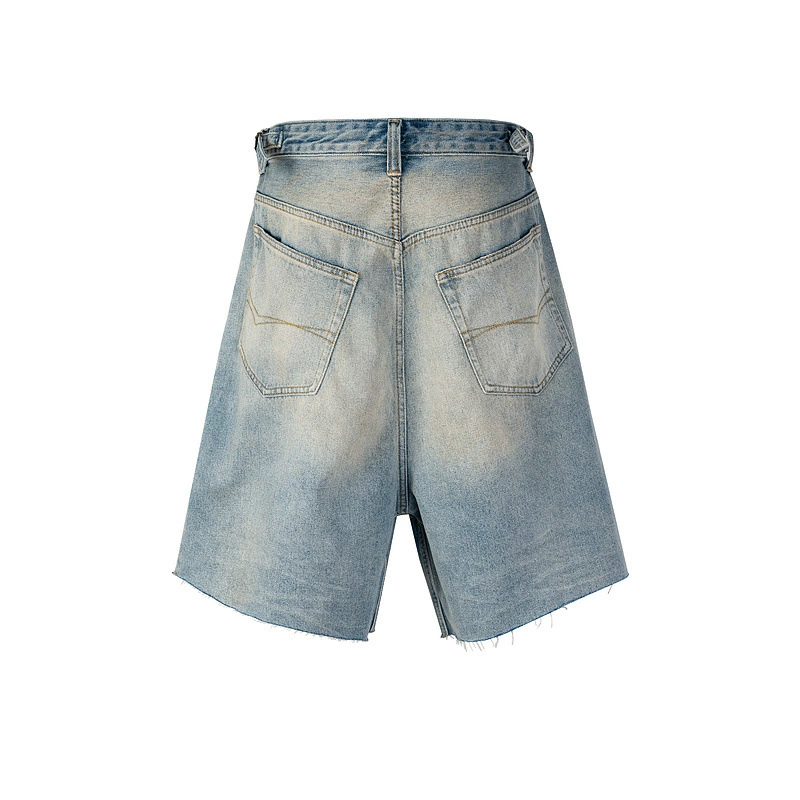 Bawei Skater old rosted denim shorts