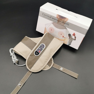 Massage shawl wholesale multifunctional cervical neck and shoulder massager factory direct massage heating shawl to protect the spine