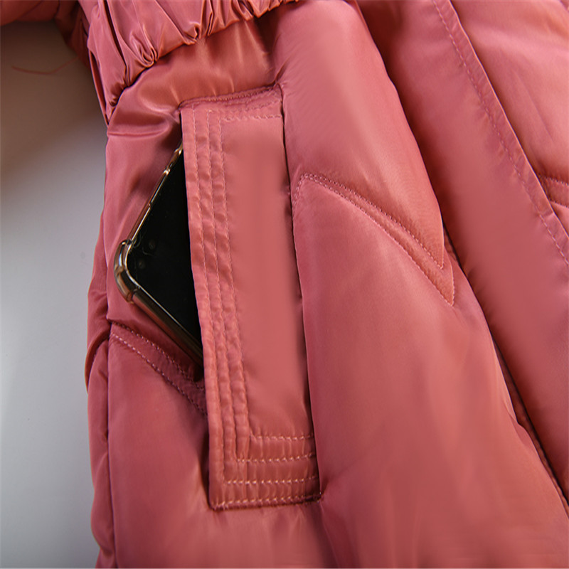 Kinderkleding, winterjas voor meisjes, ins fashion, halflange tot lange jas met capuchon en zachte isolatie, kinderkleding_voghion.com