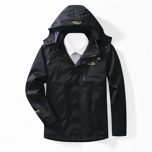Factory Direct Sales Unisex 3-in-1 Detachable 2-Piece Padded Waterproof Outdoor Hiking Jacket for $1898