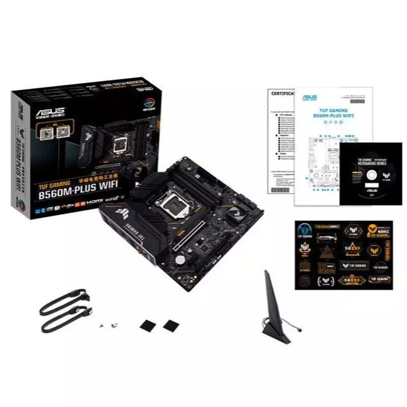 For TUF GAMING B560-PLUS WIFI desktop LGA1200 motherboard in stock