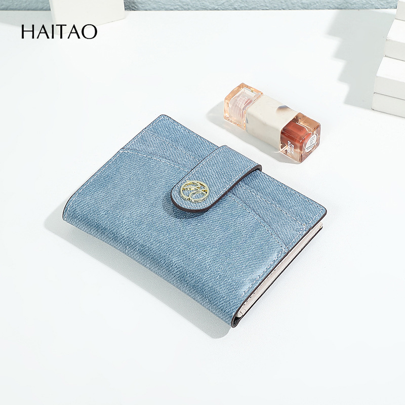 20% de descuento corto bolso de mujer color caramelo brillante multi-tarjeta nuevo bolso de cambio