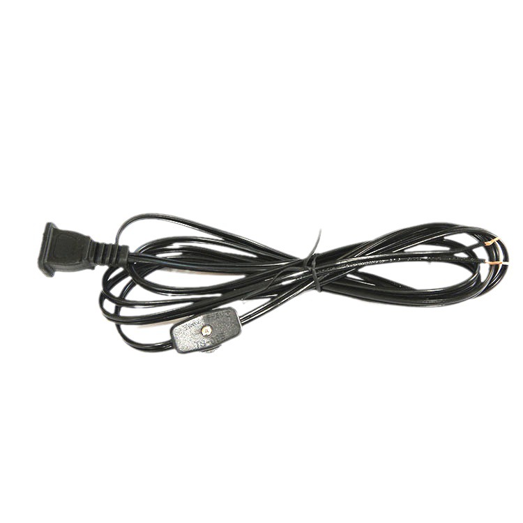 生产电源线 二芯插头线 美规电线 两芯插头开关线 电源线 无氧铜