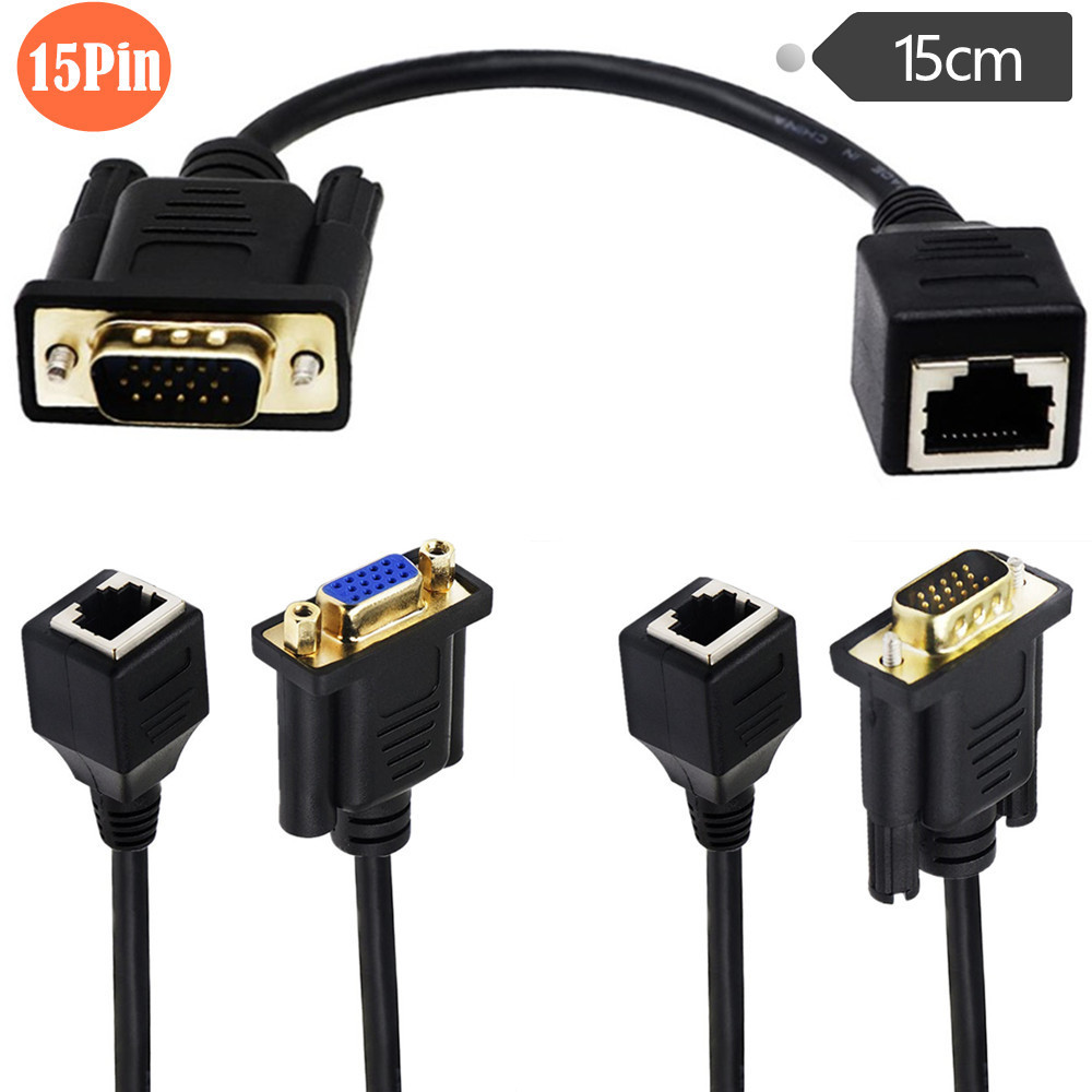 015 M VGA Signal Transfer Cable Transmission Via Network Cable