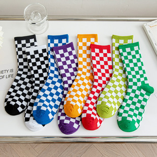 Socks Women's Summer New Cyber Celebrity Street All-match Trendy Stockings Autumn and Winter Hip Hop Street Skateboard Sports Socks