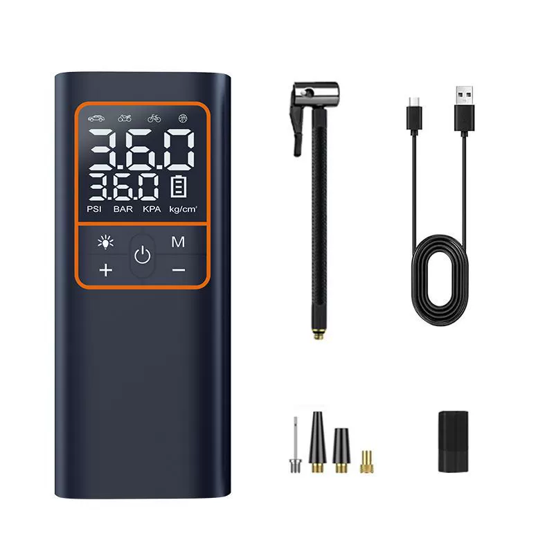 Малый портативный многофункциональный беспроводной бытовой насос автомобильный велосипед шины электрический автомобильный надувной насос