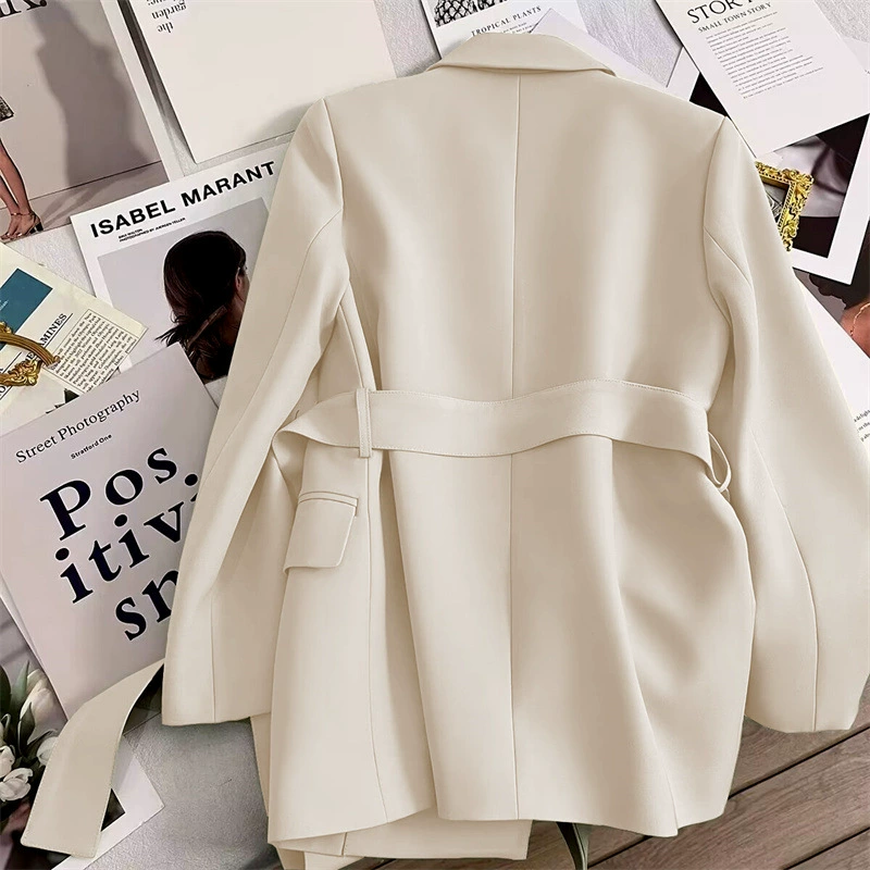Fitted Suit Jacket, Korean Style, Autumn Blazer, Bright Color Palette, Small Classic Fit