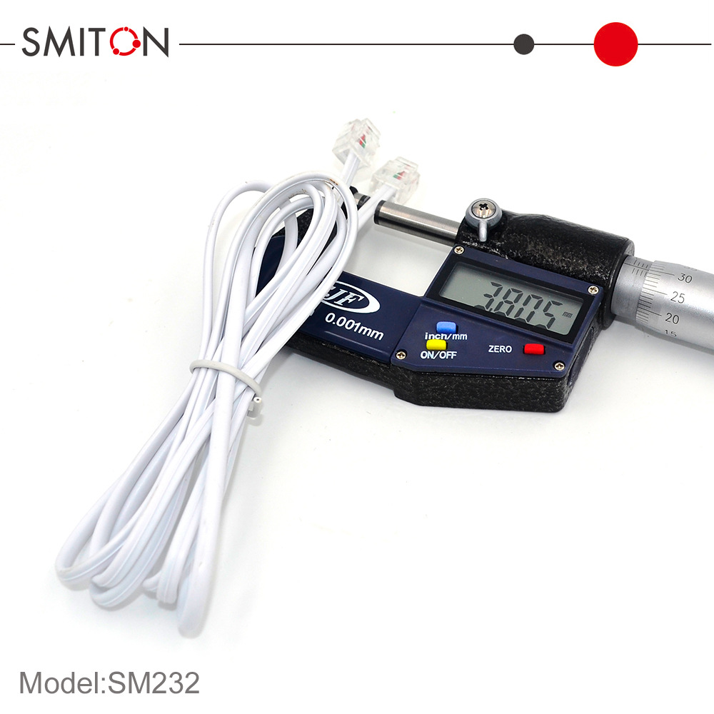 sm232 2芯电话线 电话跳线批发 RJ11 电话直线3米颜色可定