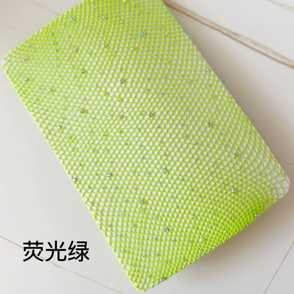 Fluorescent green [with diamonds]