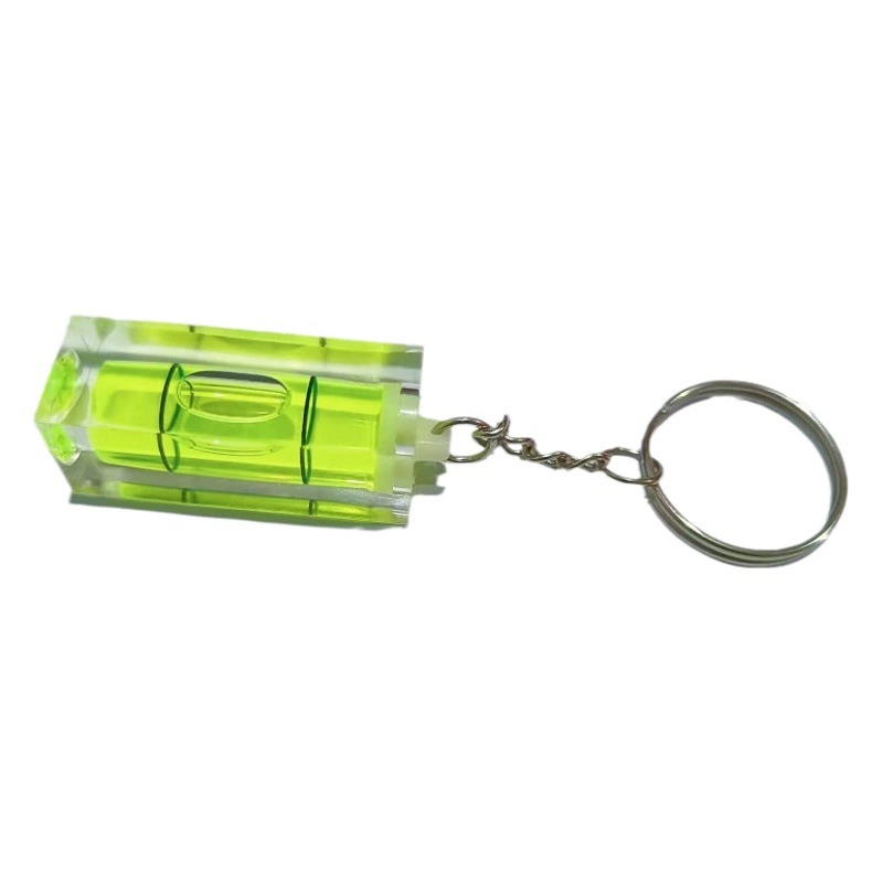 Бесплатная доставка Заводское производство размер горизонтальный пузырь цилиндрический уровень квадратный брелок уровень фоторамка баланс столбец