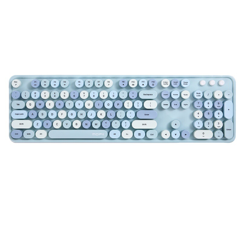 摩天手Sweetキーマウスセット無線キーボードマウス静音ノートパソコンオフィス2.4gusbインターフェイス