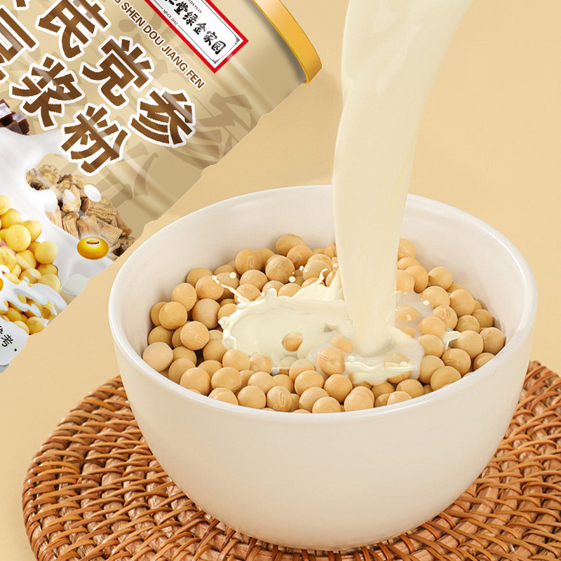 南京同仁堂 緑金家園 黄耆党参豆乳粉末 500g 栄養豊富な朝食用インスタントミールリプレイスメントパウダー|undefined