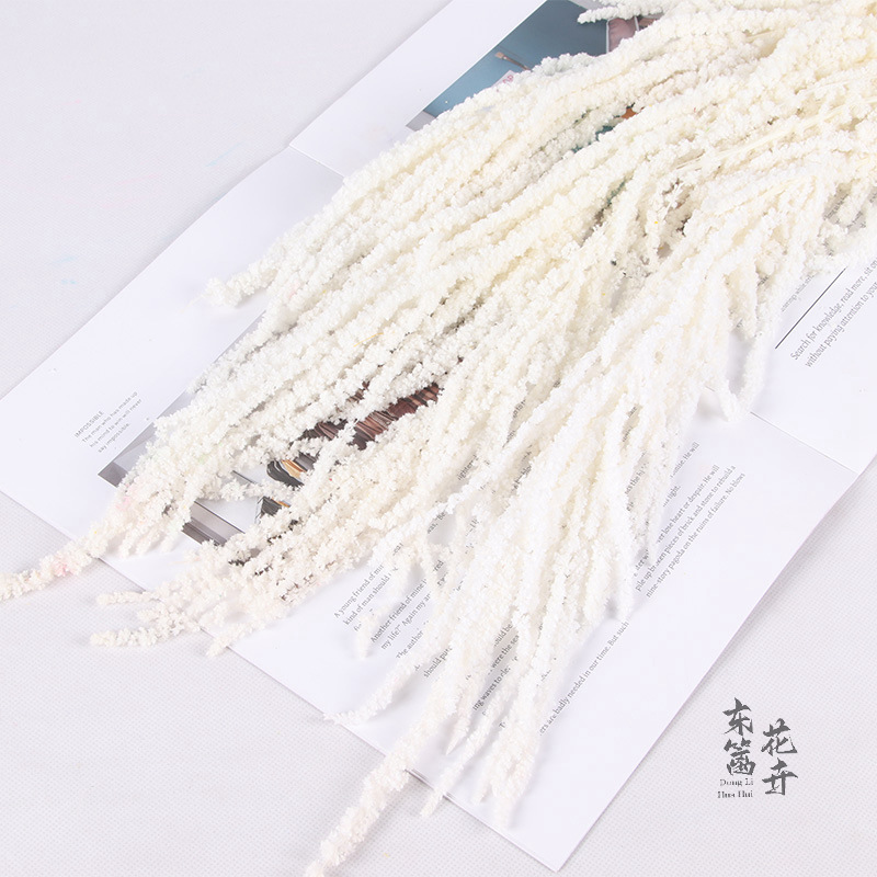 Arroz colgante de vida eterna, flores colgantes de Roulisi, flores reales, flores perpetuas, arreglos florales de boda, decoración de paredes, flores secas tridimensionales al por mayor