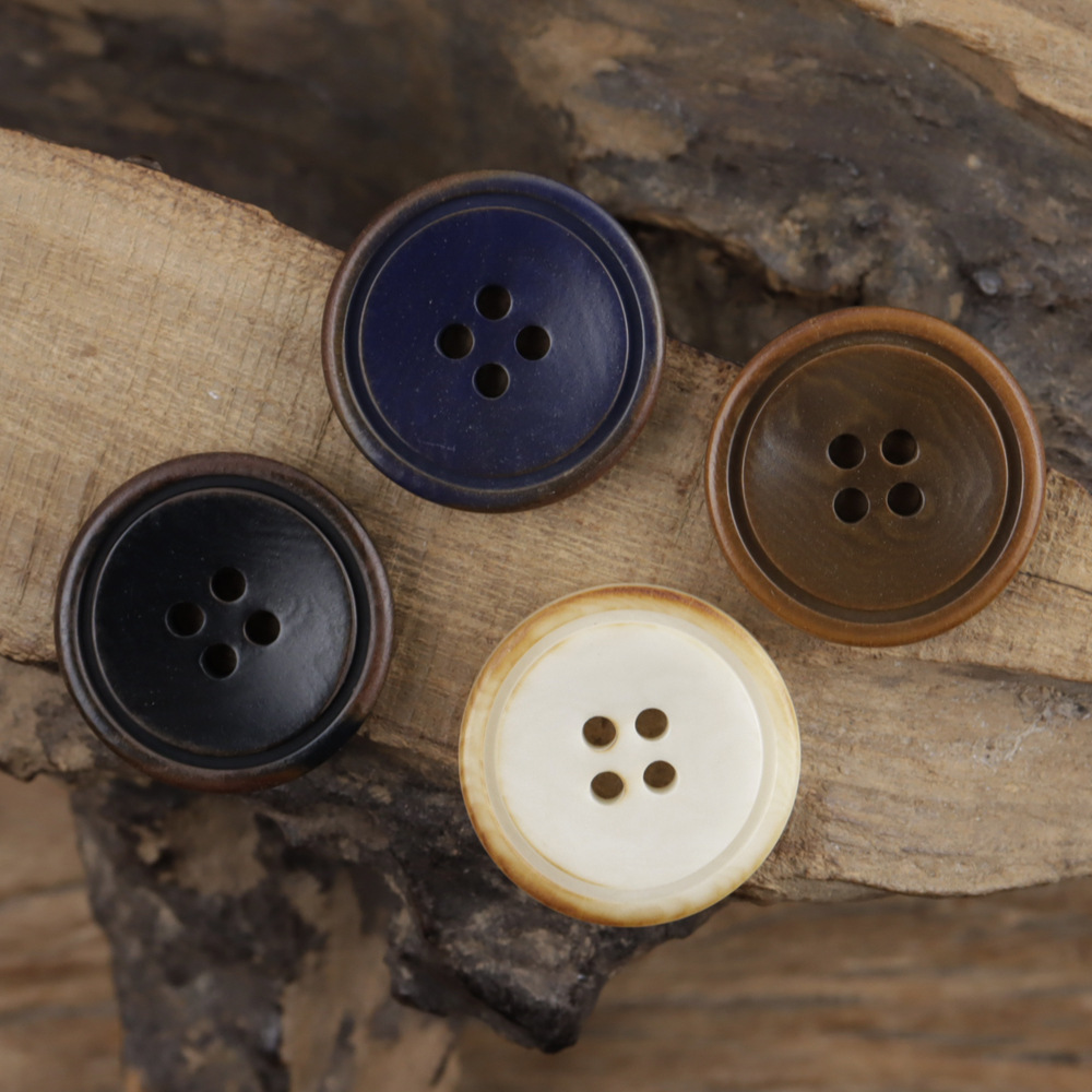 深蓝色复古休闲西服毛衣开衫针织衫果实纽扣白色咖啡色黑色风衣扣