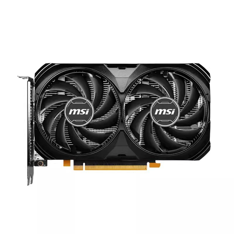 Графическая карта (MSI) RTX 4060 Ventus 2X Black 8GB OC, двойной вентилятор для игр GPU