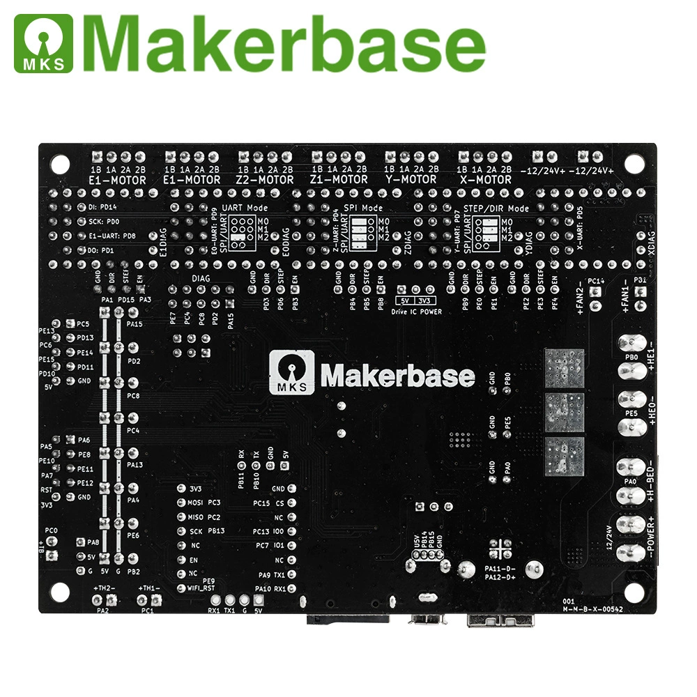 Makerbase MKS Robin Nano V3.1 3D принтер M4 ядро TFT сенсорный экран